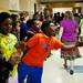 Estabrook Elementary students celebrate and cheer on sixth graders through the halls on Friday, June 7. Daniel Brenner I AnnArbor.com